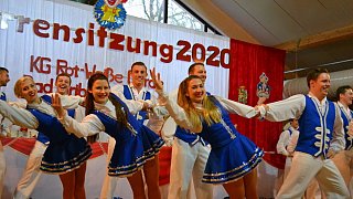 Bad Driburg: Närrische Herrensitzung der KG Rot-Weiße Garde