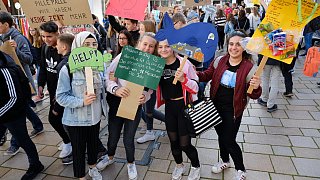 Lübbecke: Fridays for Future-Demo in der Innenstadt