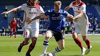 Arminia Bielefeld verliert gegen Ingolstadt mit 1:3