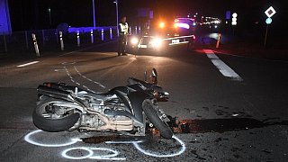 Motorradfahrer bei Unfall auf der B68 schwer verletzt