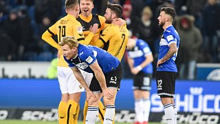 Arminia verliert 2:3 gegen Dresden