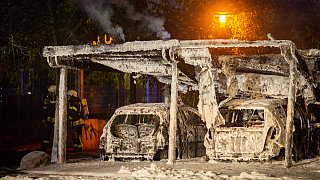 Großbrand in der Bielefelder Innenstadt