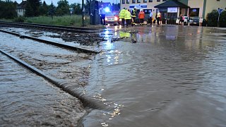 Höxter: Starkregen in Ottbergen