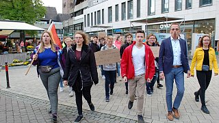 Höxter: Schüler-Demo für Klimaschutz
