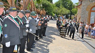 Schützenfest Oerlinghausen, Konzert, Empfang und Festumzug