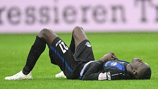Torspektakel in der Benteler-Arena