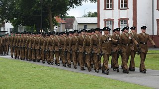 Gräfin Sophie von Wessex besucht das 5th Rifle Regiment in Paderborn