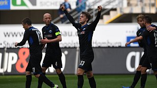 SC Paderborn gewinnt gegen den FSV Frankfurt