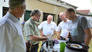 Bierpolonaise der Schützen