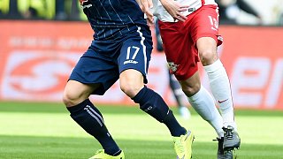 Fußball: Arminia Bielefeld gegen RB Leipzig