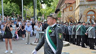 Schützenfest Oerlinghausen, Konzert, Empfang und Festumzug