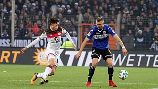 Arminia Bielefeld gegen FC St. Pauli