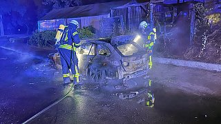Autobrand in Steinhagen