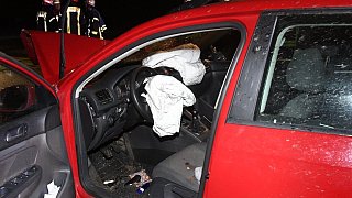 Zwei Autofahrer bei Unfall in Batenhorst eingeklemmt