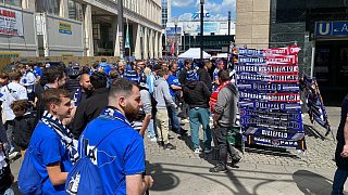 Die schönsten Bilder vom Arminia-Fanfest in Berlin