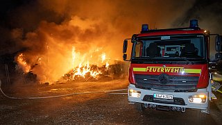 Großbrand in Bielefeld Jöllenbeck