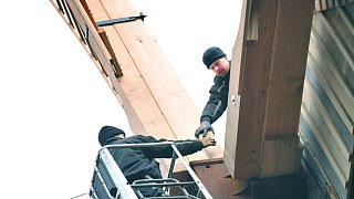 Bielefelder Bauernhausmuseum: Bockwindmühle erhält neue Flügel