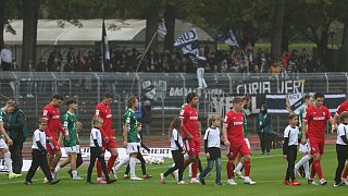 Partie des SC Verl gegen Schweinfurt in Bildern