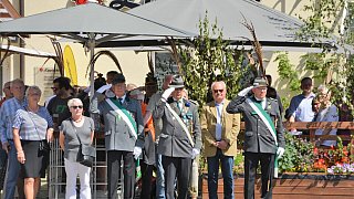 Schützenfest Oerlinghausen, Konzert, Empfang und Festumzug