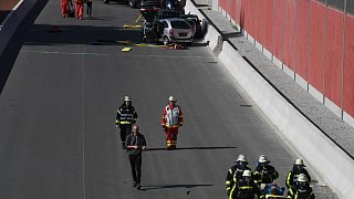 Katastrophenschutzübung auf der A 33 zwischen Halle und Borgholzhausen