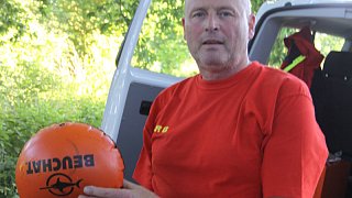 Löhne: Taucher in der Werre