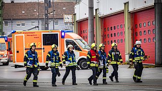 Feuerwehr-Übung Leineweber