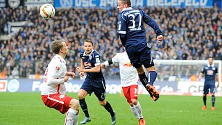 Fußball: Arminia Bielefeld gegen RB Leipzig