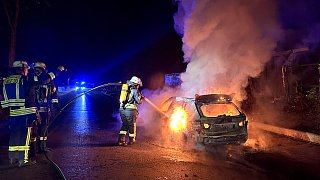 Autobrand in Steinhagen