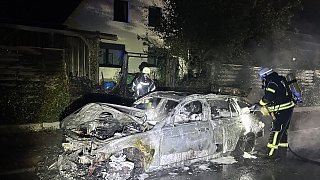 Autobrand in Steinhagen