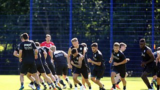 Arminia: Fans begrüßen Neuzugänge beim Trainingsauftakt 2018