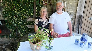 Der Garten von Lore und Dieter Halstenberg in Bad Oeynhausen