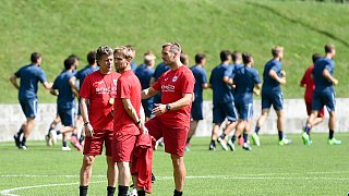 Arminia Bielefeld im Sommertainingslager in Kaprun sechster Tag