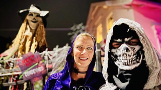 Bielefeld: Halloween an der Wertherstraße und am Boulevard