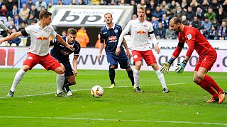 Fußball: Arminia Bielefeld gegen RB Leipzig