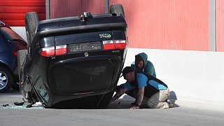 Katastrophenschutzübung auf der A 33 zwischen Halle und Borgholzhausen