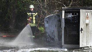 Trafo brennt in Neuenkirchen - Mehrere tausend Haushalte ohne Strom
