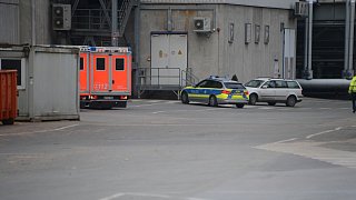 Explosion und Großbrand bei der Firma Pfleiderer in Gütersloh