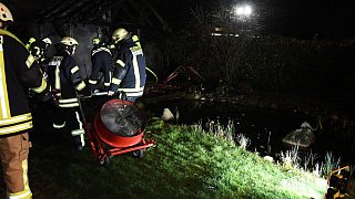 Gartenhaus in Friedrichsdorf abgebrannt