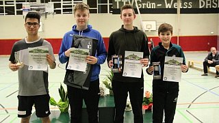 53. Desenbergturnier des TTV Daseburg, Sonntag