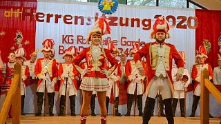 Bad Driburg: Närrische Herrensitzung der KG Rot-Weiße Garde