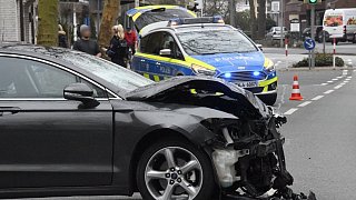Unfall mit fünf Autos in Gütersloh
