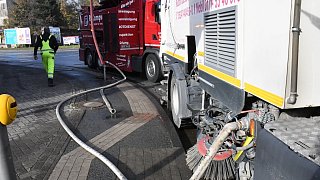 Borgholzhausen: B 68 wegen Hühnermist stundenlang gesperrt