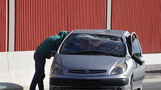 Katastrophenschutzübung auf der A 33 zwischen Halle und Borgholzhausen