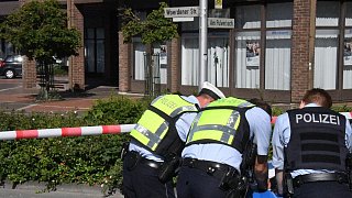 Großeinsatz an Volksbank in Steinhagen