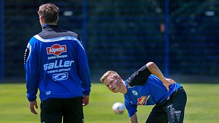 Trainingsauftakt beim DSC Arminia