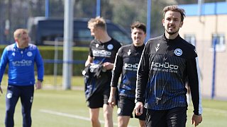 Arminia-Training am Dienstag, 12. April