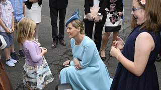 Gräfin Sophie von Wessex besucht das 5th Rifle Regiment in Paderborn