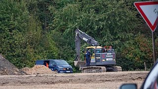 Blindgängerfund in Bielefeld