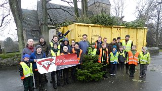 Aktion Nadelnder Tannenbaum des CVJM-Kreisverband Bünde