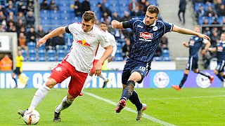 Fußball: Arminia Bielefeld gegen RB Leipzig